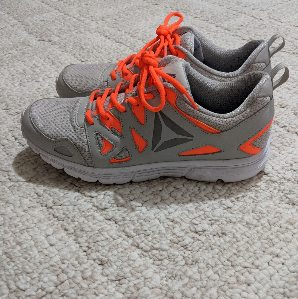 Reebok Men's Run Supreme - Grey and Orange